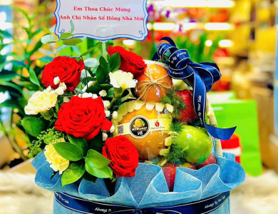 Giỏ trái cây đi đám giỗ