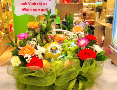 giỏ trái cây tặng tân gia