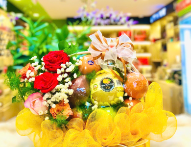 Giỏ trái cây đi đám giỗ