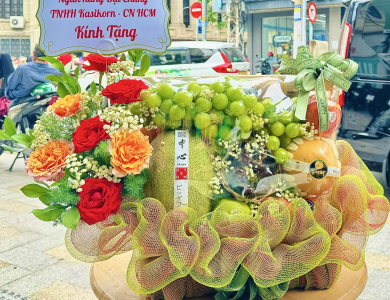 giỏ trái cây cao cấp tặng đối tác