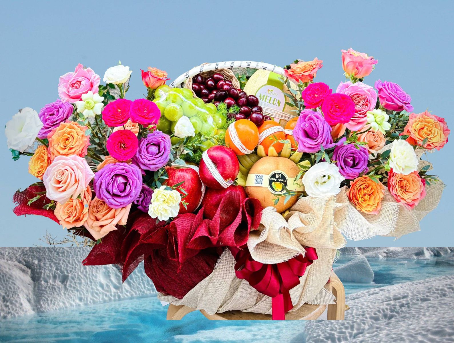 giỏ trái cây mừng sinh nhật
