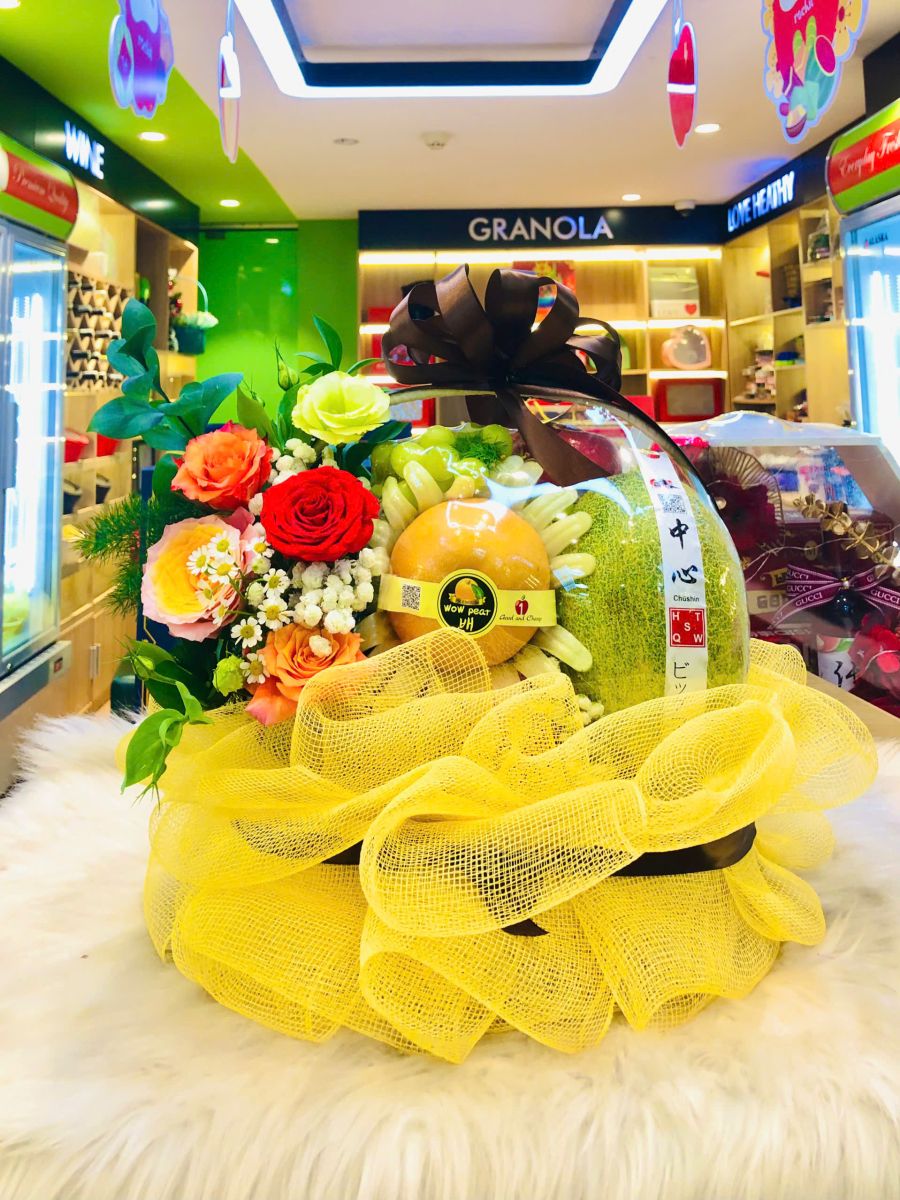 giỏ trái cây viếng đám tang