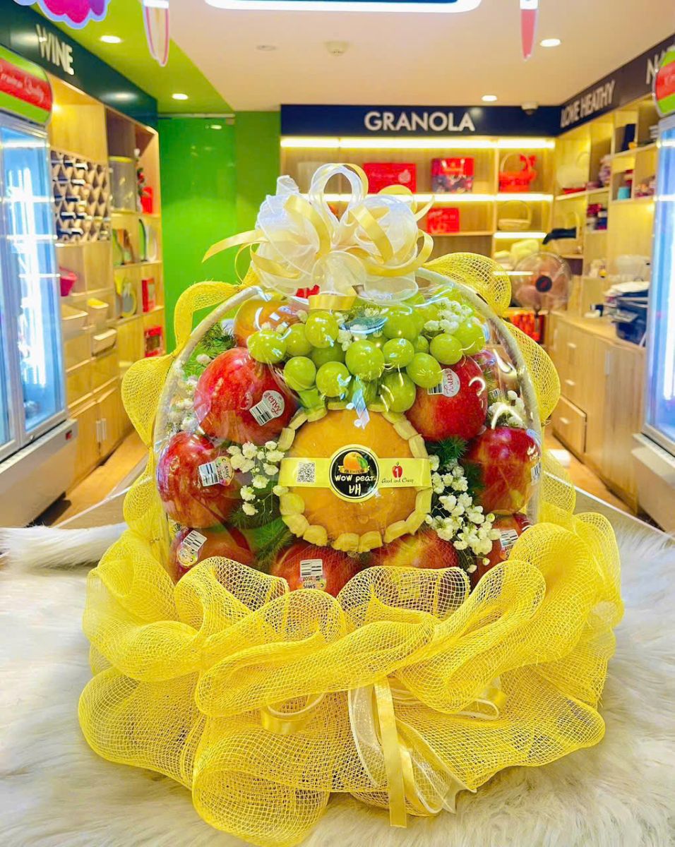 giỏ trái cây không hoa cao cấp
