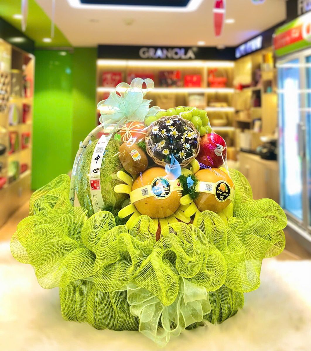 giỏ trái cây không hoa cao cấp