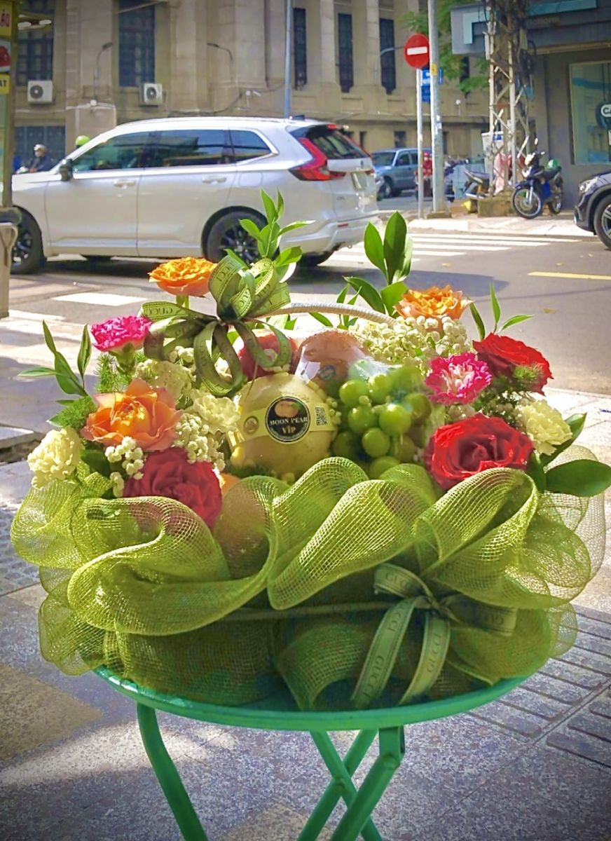 giỏ trái cây tặng tân gia